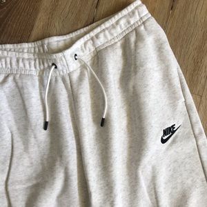 Nike Pants & Jumpsuits | Nike Heather Oatmeal Joggers Medium Nwot | Poshmark